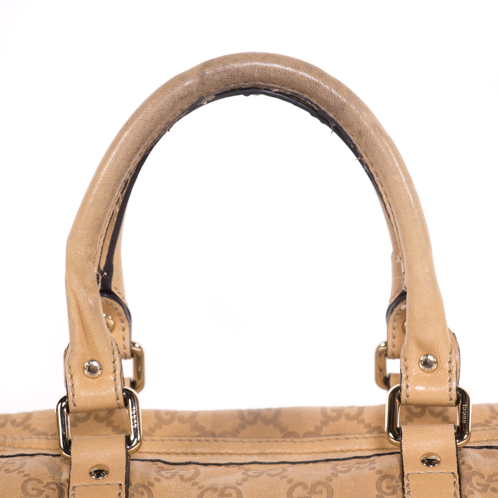 Gucci Guccissima Boston Bag Bags Gucci - Shop authentic new pre-owned designer brands online at Re-Vogue