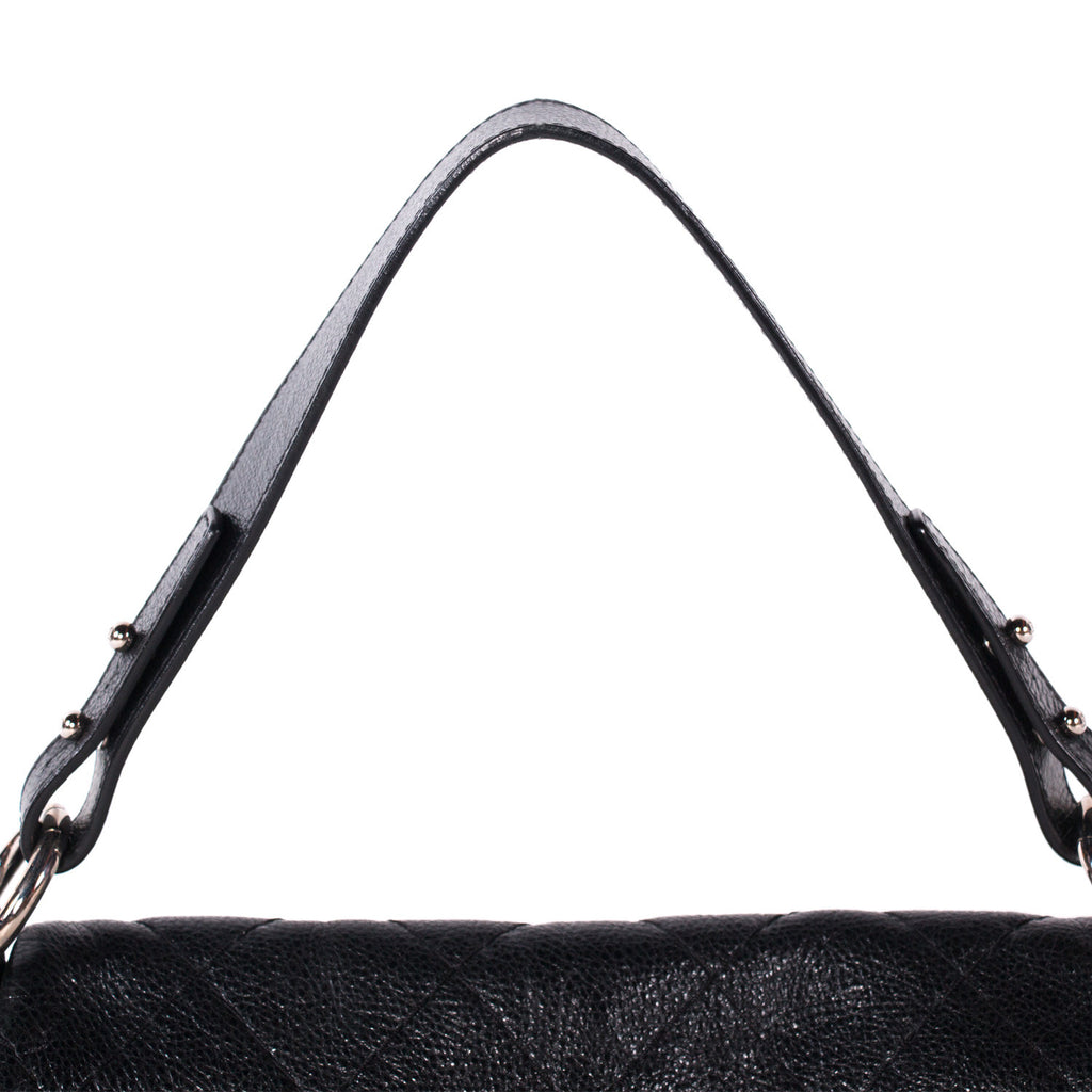 Chanel Black Lambskin Soft Flap Ritz Bag Large PHW - AGL1472 – LuxuryPromise