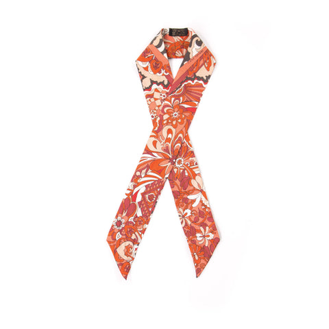 Hermes Marine Printed Silk Scarf