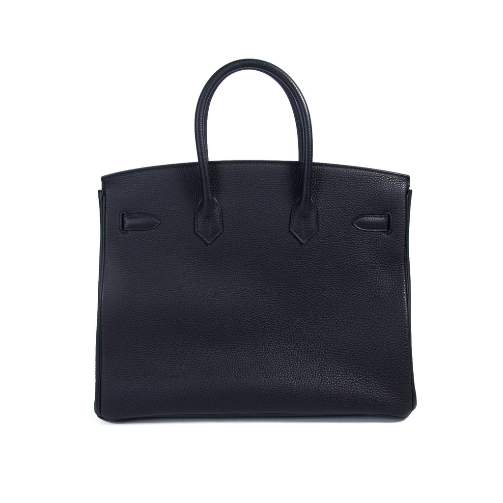 Hermès Birkin 35 Black Togo Leather Bags Hermès - Shop authentic new pre-owned designer brands online at Re-Vogue