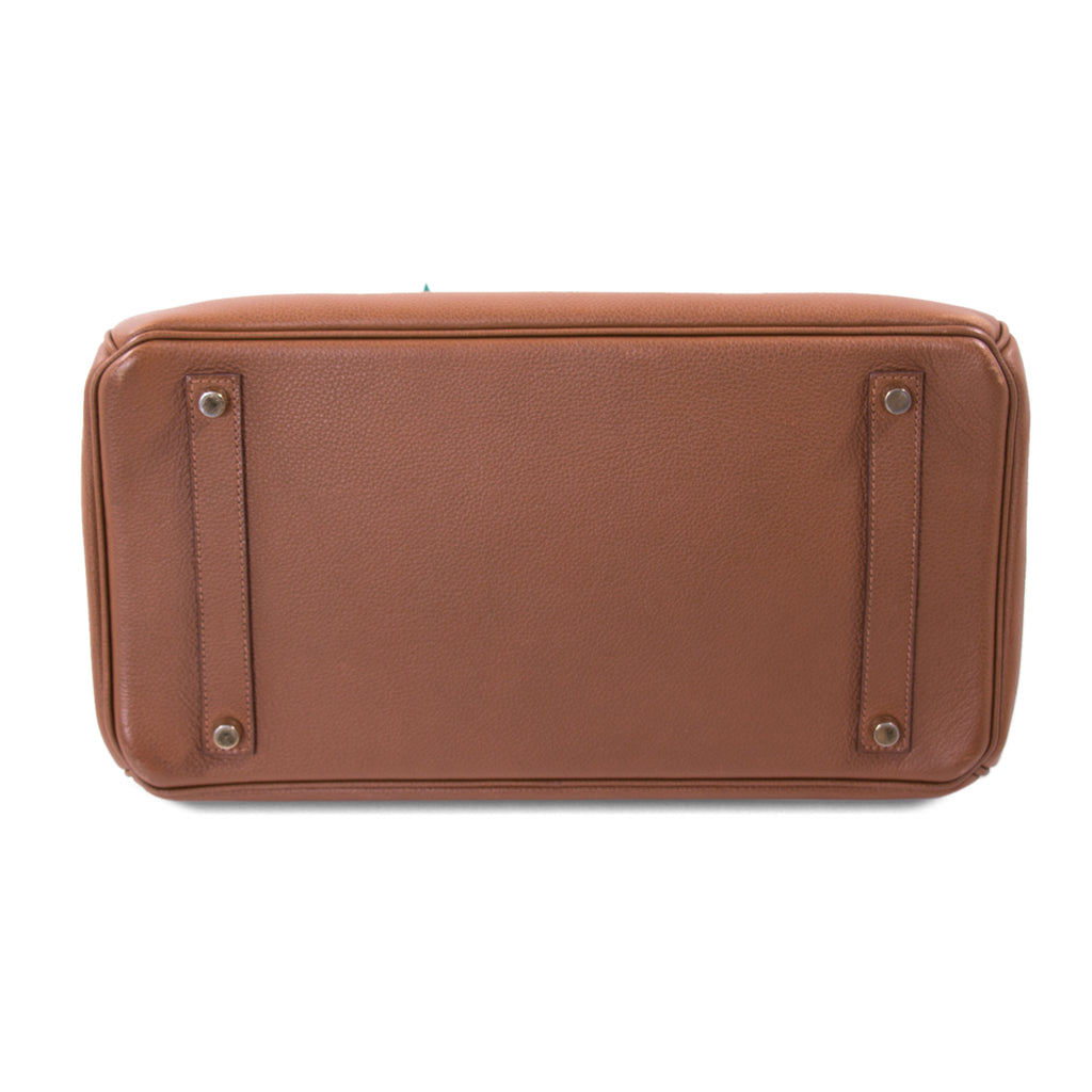 Hermes Birkin 35CM Bag Epsom Leather Gold Hardware, V0 Vert Rousseau