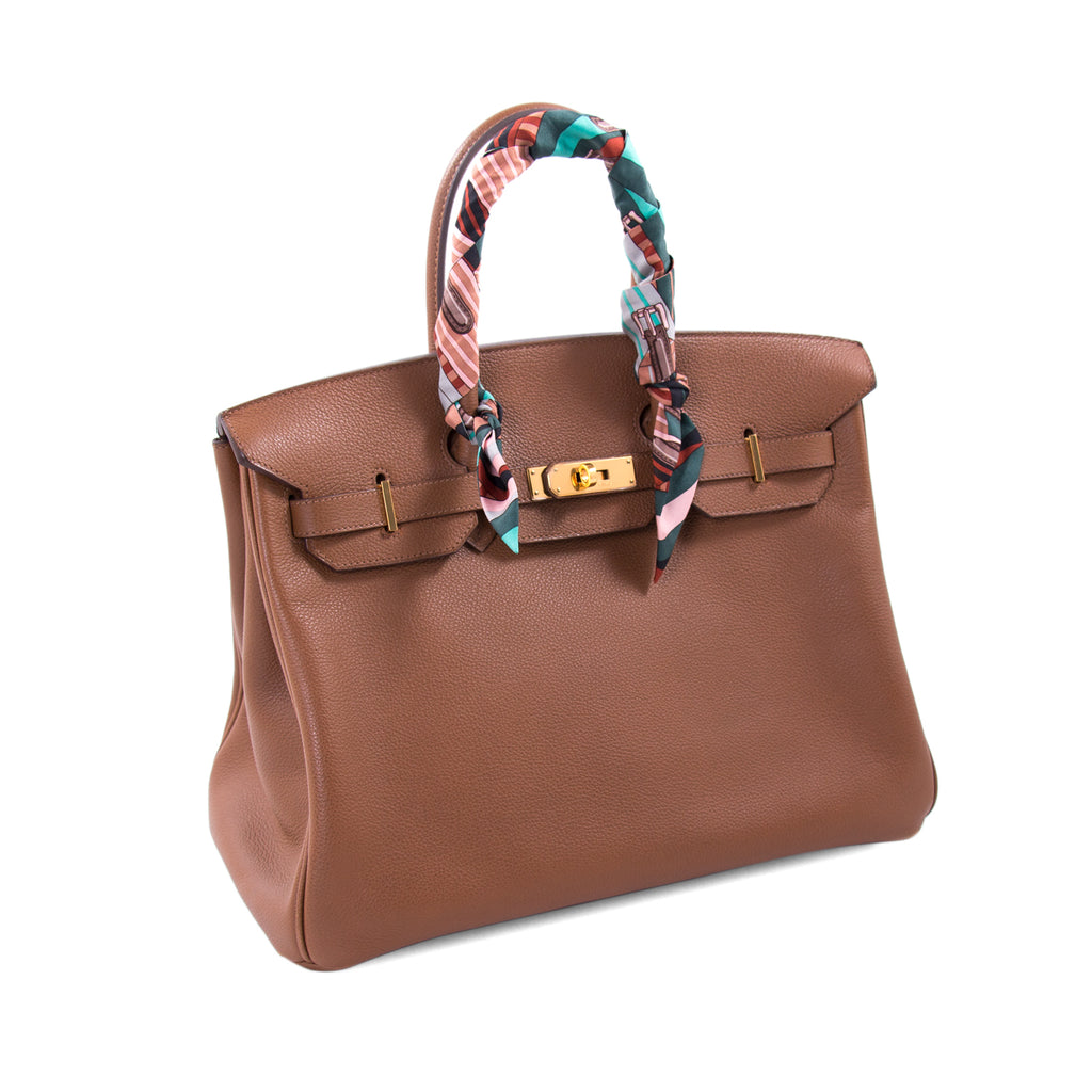 Hermes Birkin 25 Gold Togo Ghw, Women's Fashion, Bags & Wallets, Cross-body  Bags on Carousell
