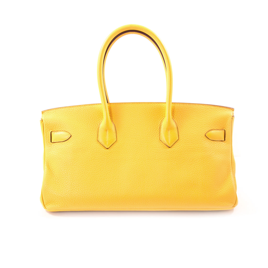 Hermès JPG Birkin 42 Shoulder Jaune Clemence Bags Hermès - Shop authentic new pre-owned designer brands online at Re-Vogue