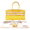 Hermès JPG Birkin 42 Shoulder Jaune Clemence Bags Hermès - Shop authentic new pre-owned designer brands online at Re-Vogue
