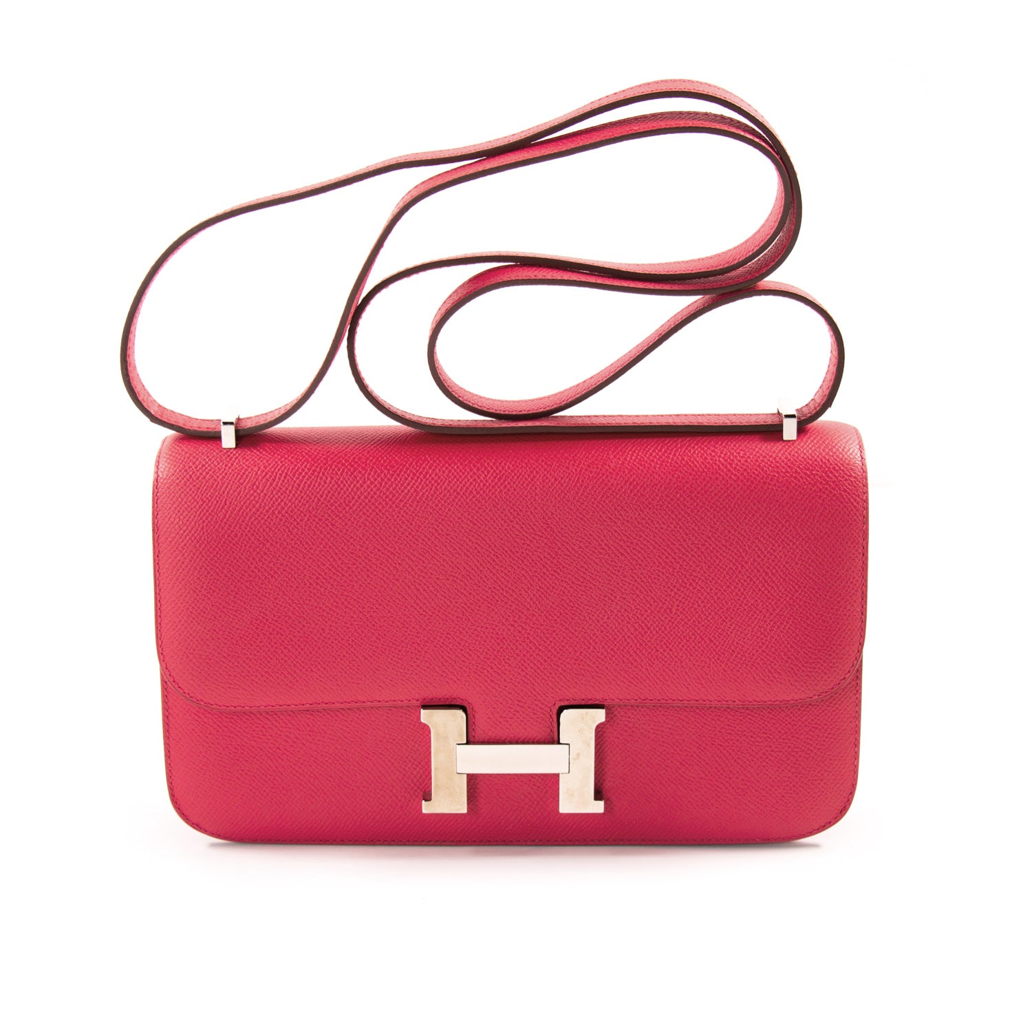 Hermes Constance Elan 25 Bag q5 Rouge Casaque Epsom GHW