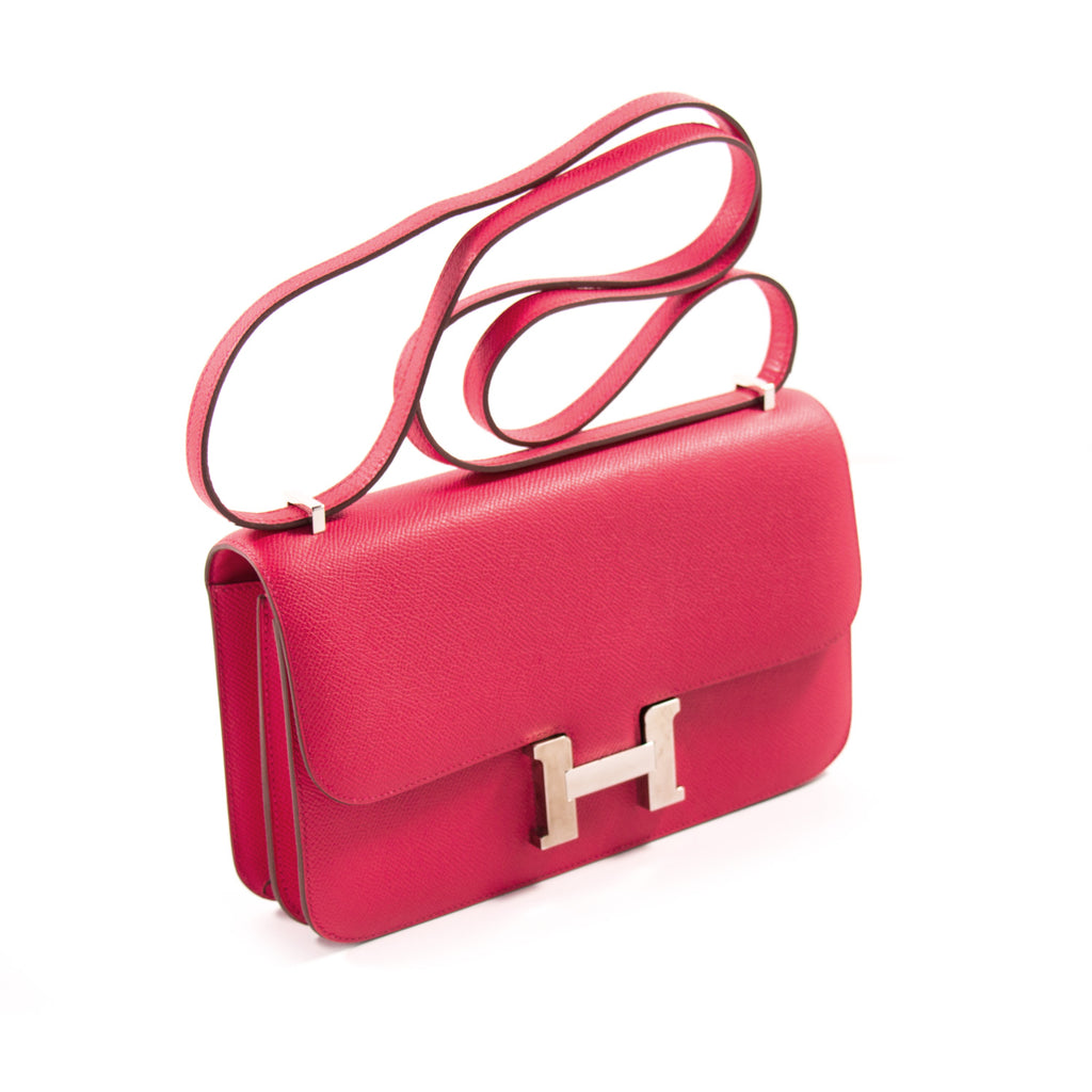 Hermès Constance Elan 25 Rose Jaipur Epsom Bags Hermès - Shop authentic new pre-owned designer brands online at Re-Vogue