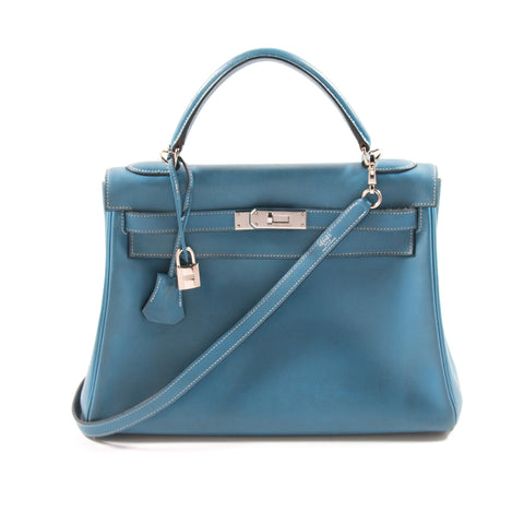 Hermès Birkin 40 Bleu Jean Clemence