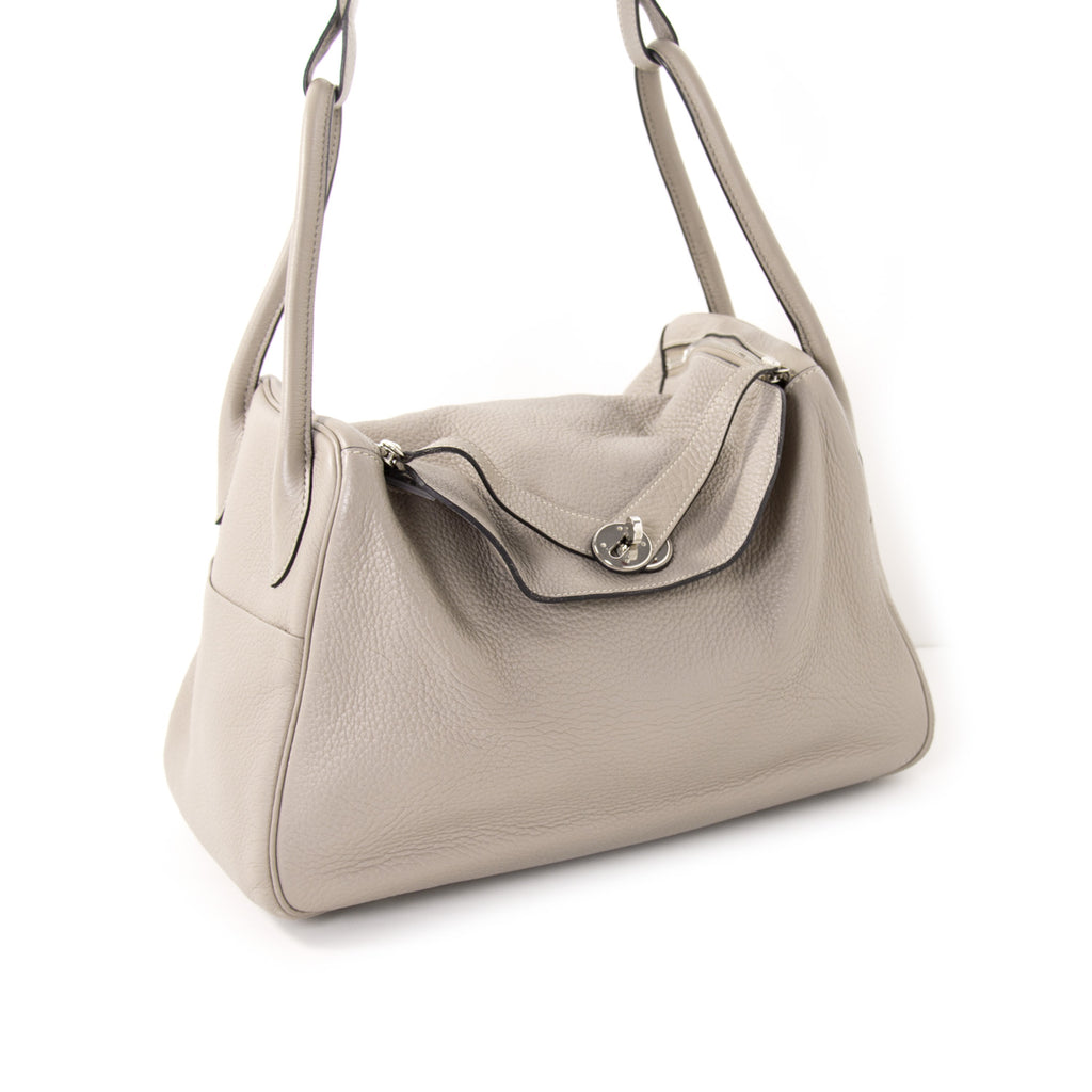 Hermès Lindy 34 Gris Clemence Bags Hermès - Shop authentic new pre-owned designer brands online at Re-Vogue