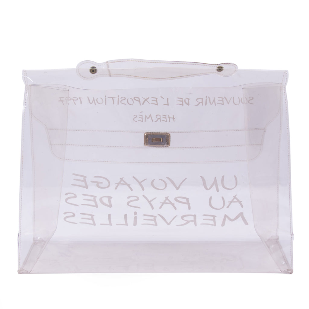 Hermès Transparent Vinyl Kelly Bag Bags Hermès - Shop authentic new pre-owned designer brands online at Re-Vogue