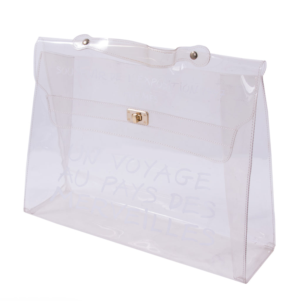 Hermès Transparent Vinyl Kelly Bag Bags Hermès - Shop authentic new pre-owned designer brands online at Re-Vogue