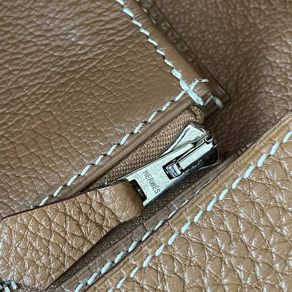 Hermès Birkin 40 Gold Clemence Leather