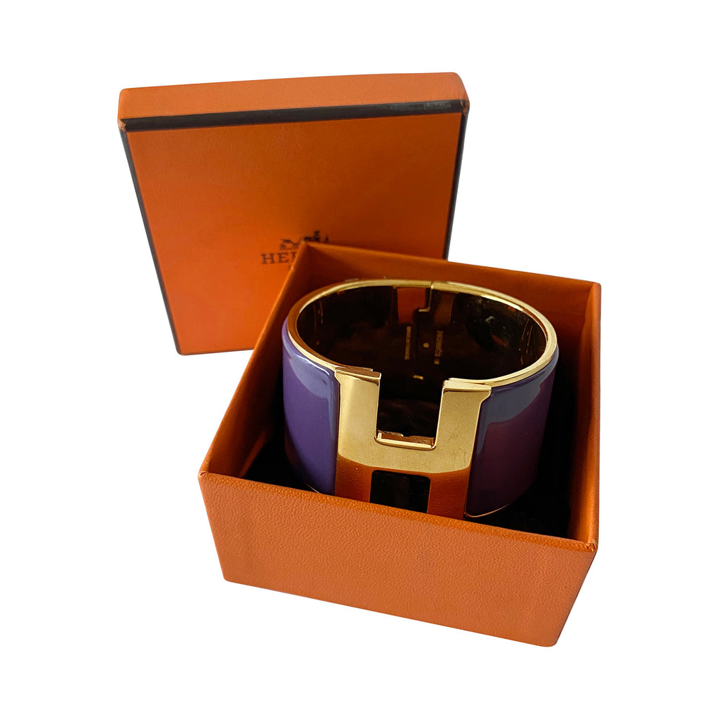 Hermès Extra Wide Clic H Bracelet