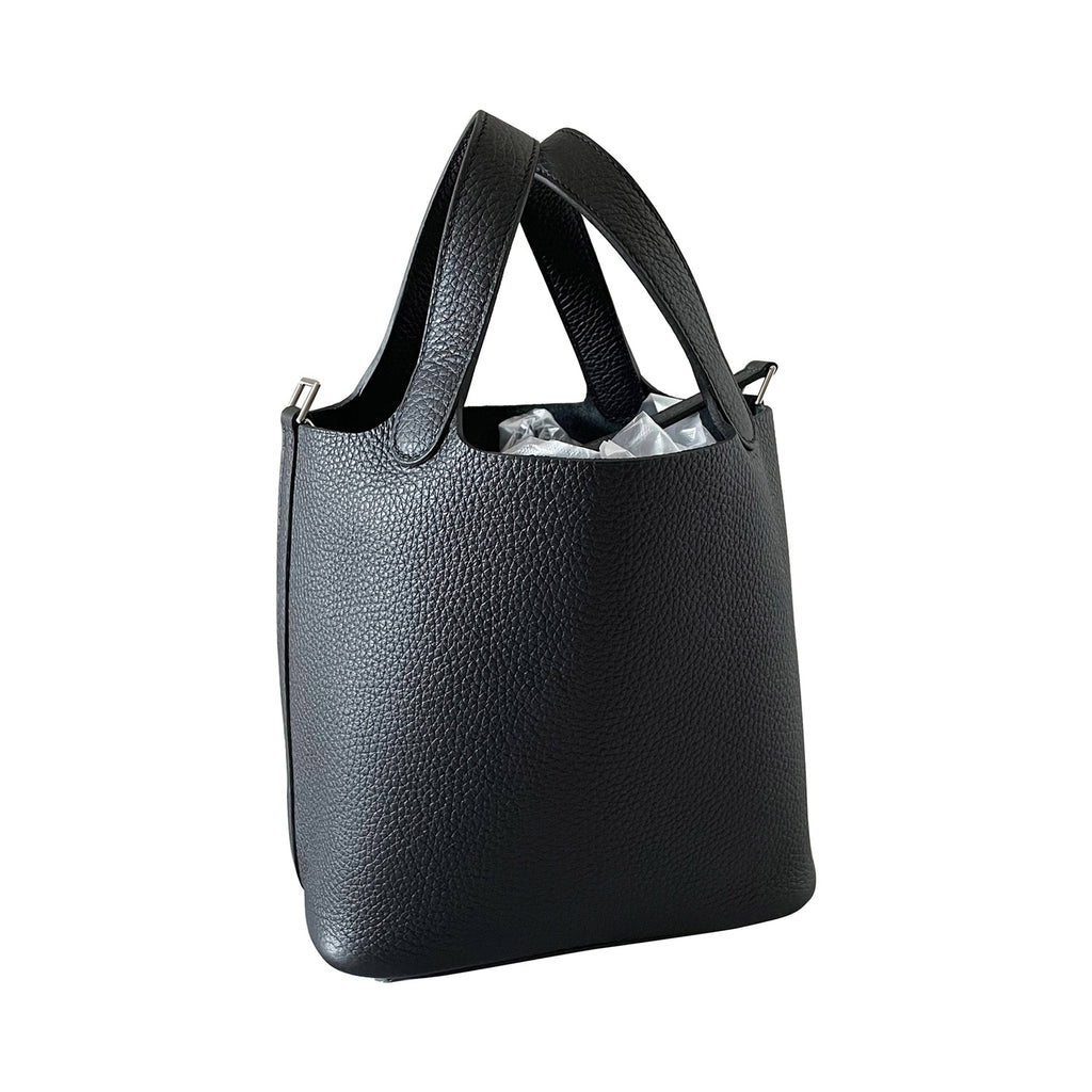 Hermes So Black Picotin Lock 18 Tote Bag Limited Edition – Mightychic