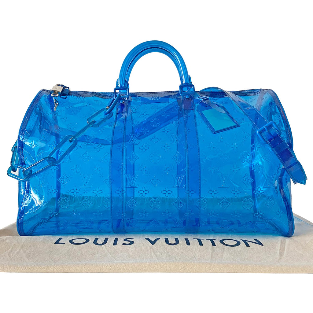 Louis Vuitton Monogram Womens Jeans 2023-24FW, Blue, 42