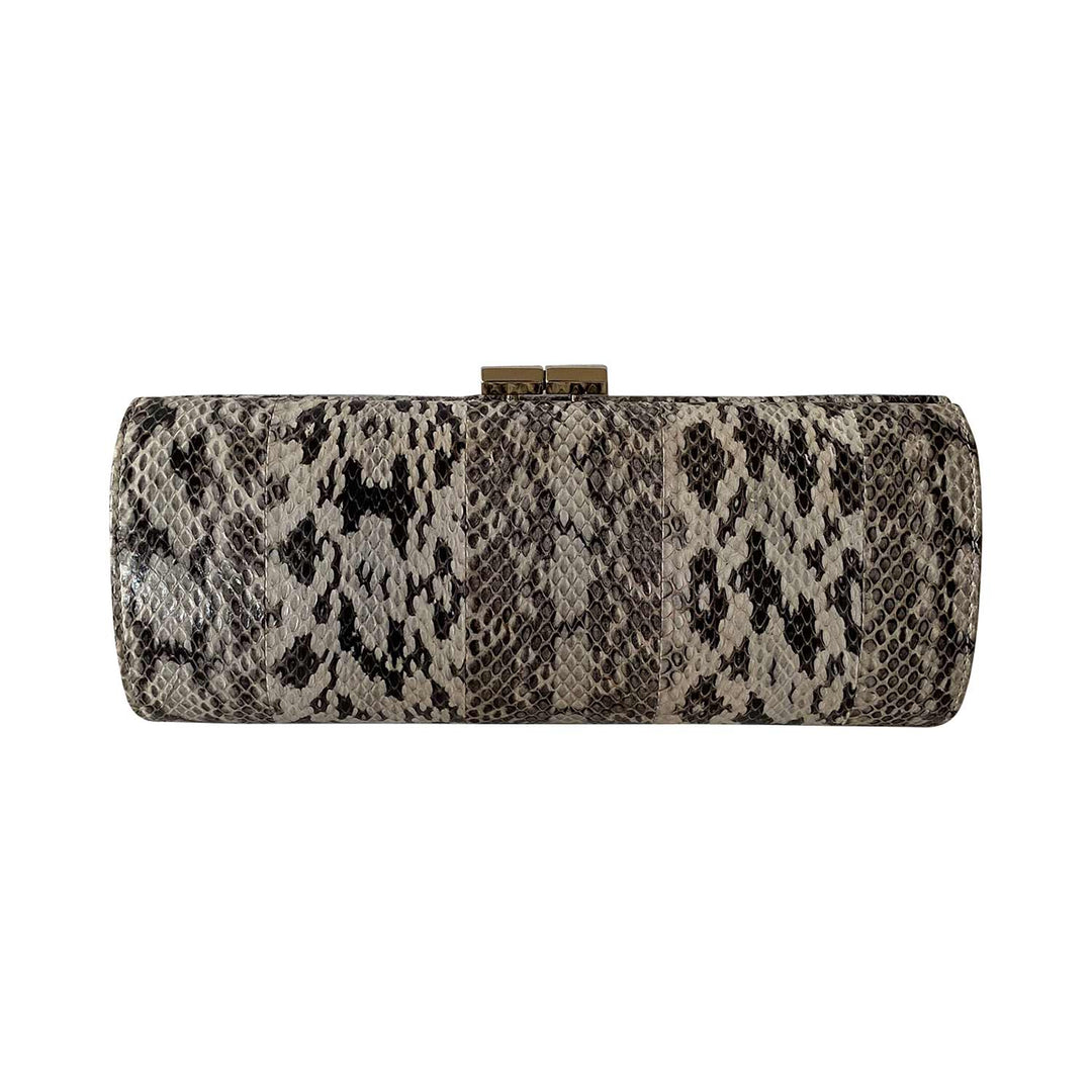 Jimmy Choo Water Snake Skin Clutch