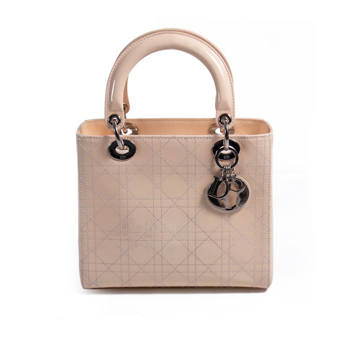 Christian Dior Lady Dior Medium Patent Leather Bags Dior - Shop authentic new pre-owned designer brands online at Re-Vogue