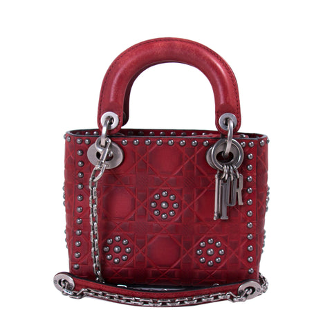 Christian Dior Limited Edition Tweed Lady Dior