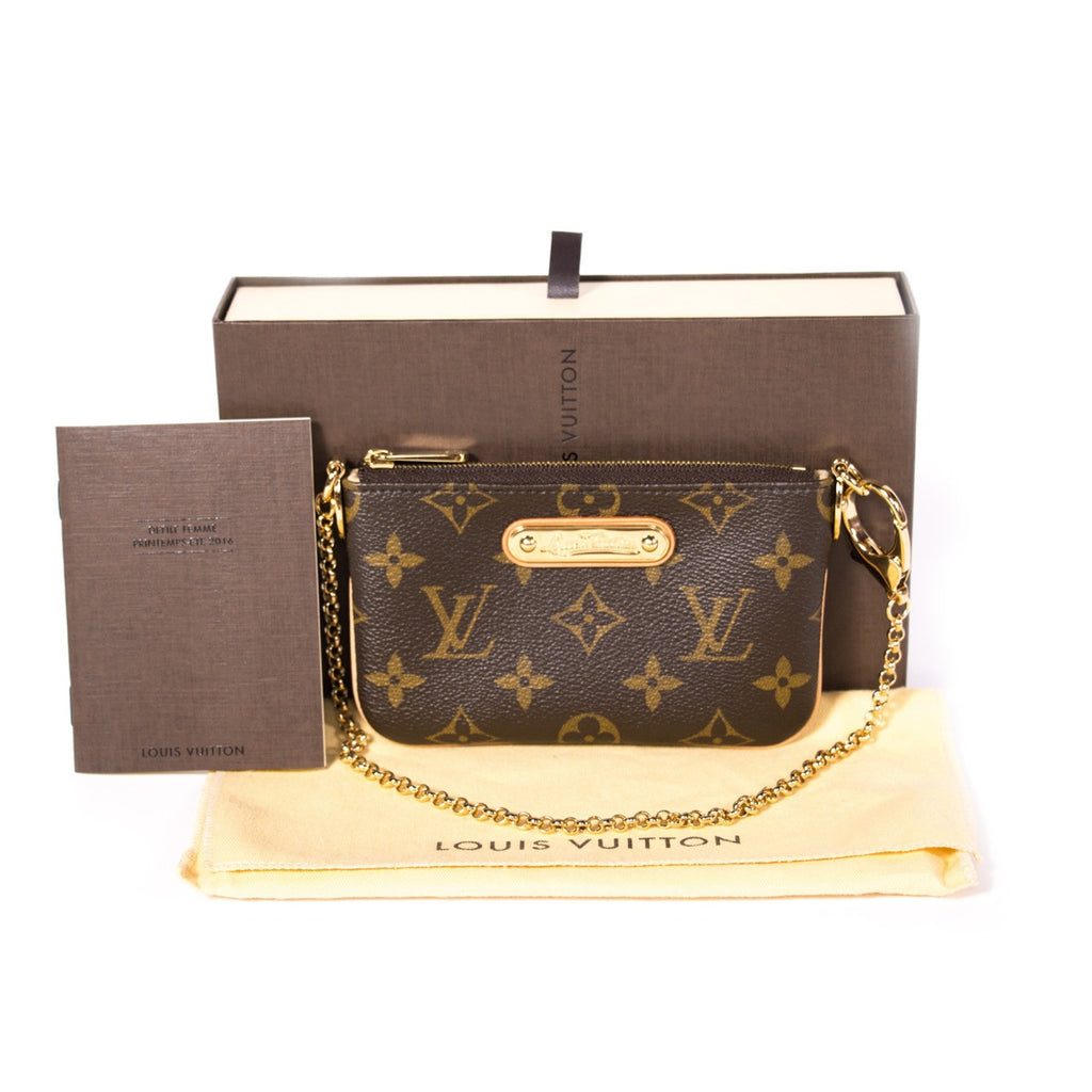 Shop authentic Louis Vuitton Milla Clutch Bag at revogue for just