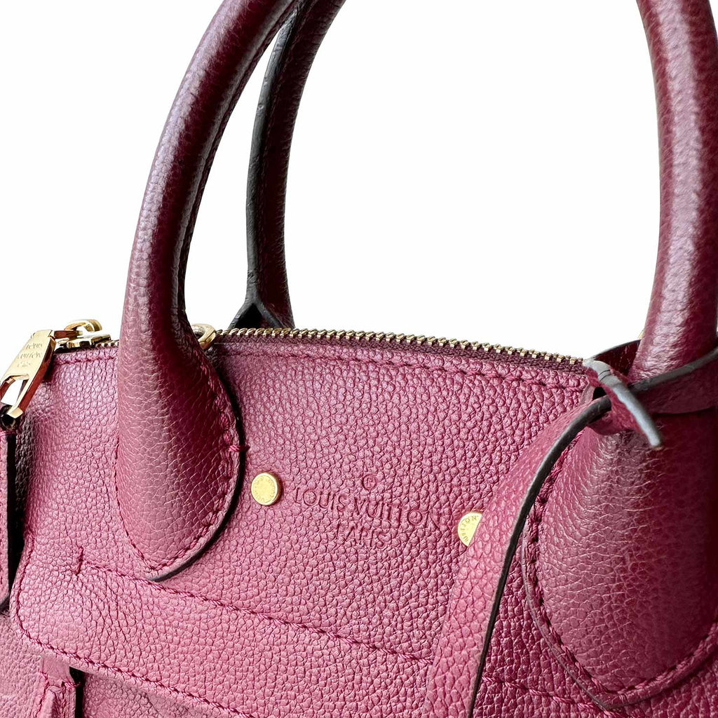 Louis Vuitton Monogram Mini Empreinte Pont Neuf M41747 Red Leather  Pony-style calfskin ref.924928 - Joli Closet