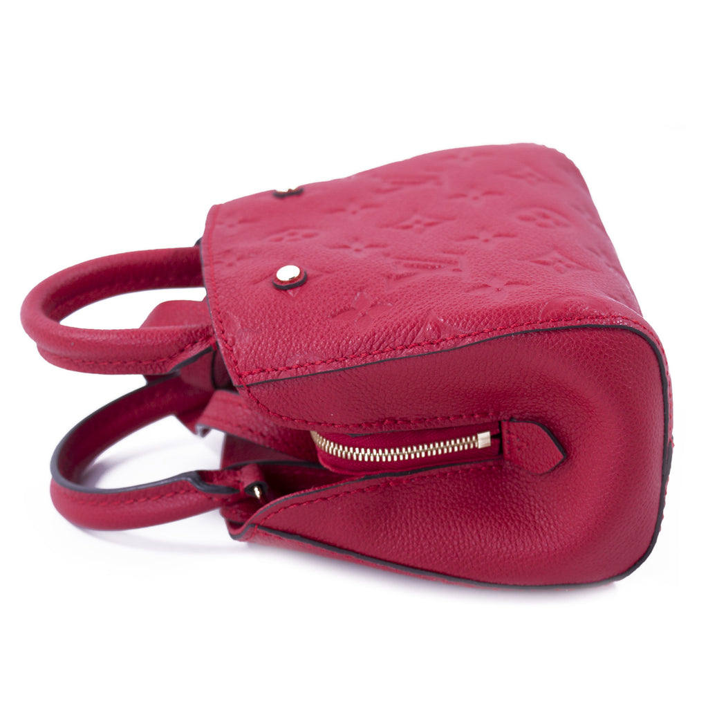 Nano Noé Bag Bicolour Monogram Empreinte Leather - Wallets and