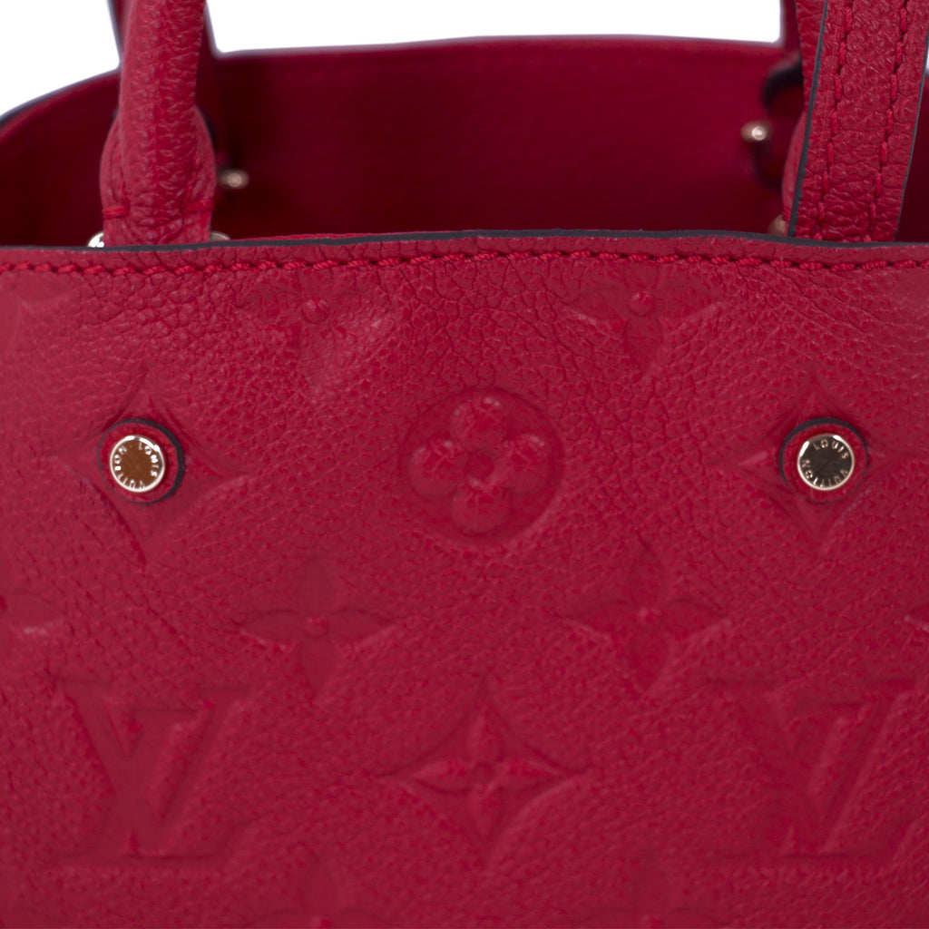 Louis Vuitton Monogram Empreinte Leather NéoNoé MM Navy and Red - A World  Of Goods For You, LLC