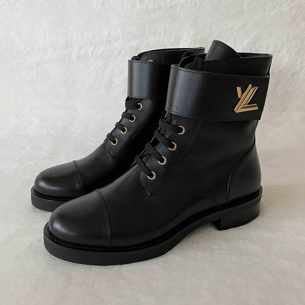 Shop authentic Louis Vuitton Wonderland Flat Ranger Boot at revogue for  just USD 1,350.00