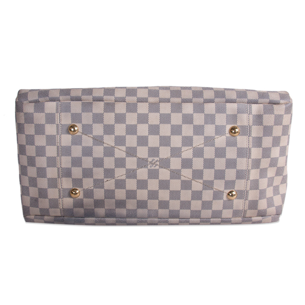 AUTHENTIC Louis Vuitton Artsy Damier Azur MM PREOWNED (WBA368) – Jj's  Closet, LLC