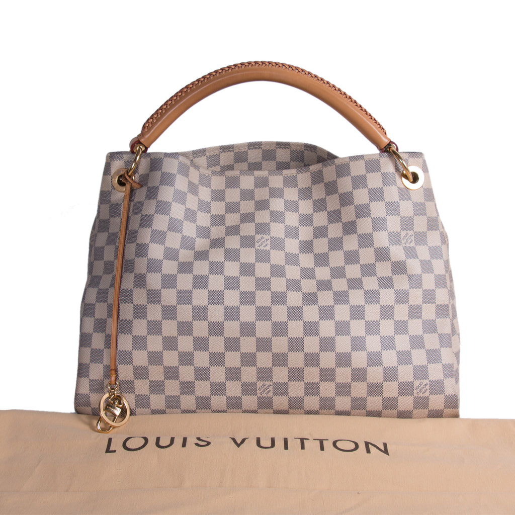 Shop authentic Louis Vuitton Damier Azur Artsy MM at revogue for