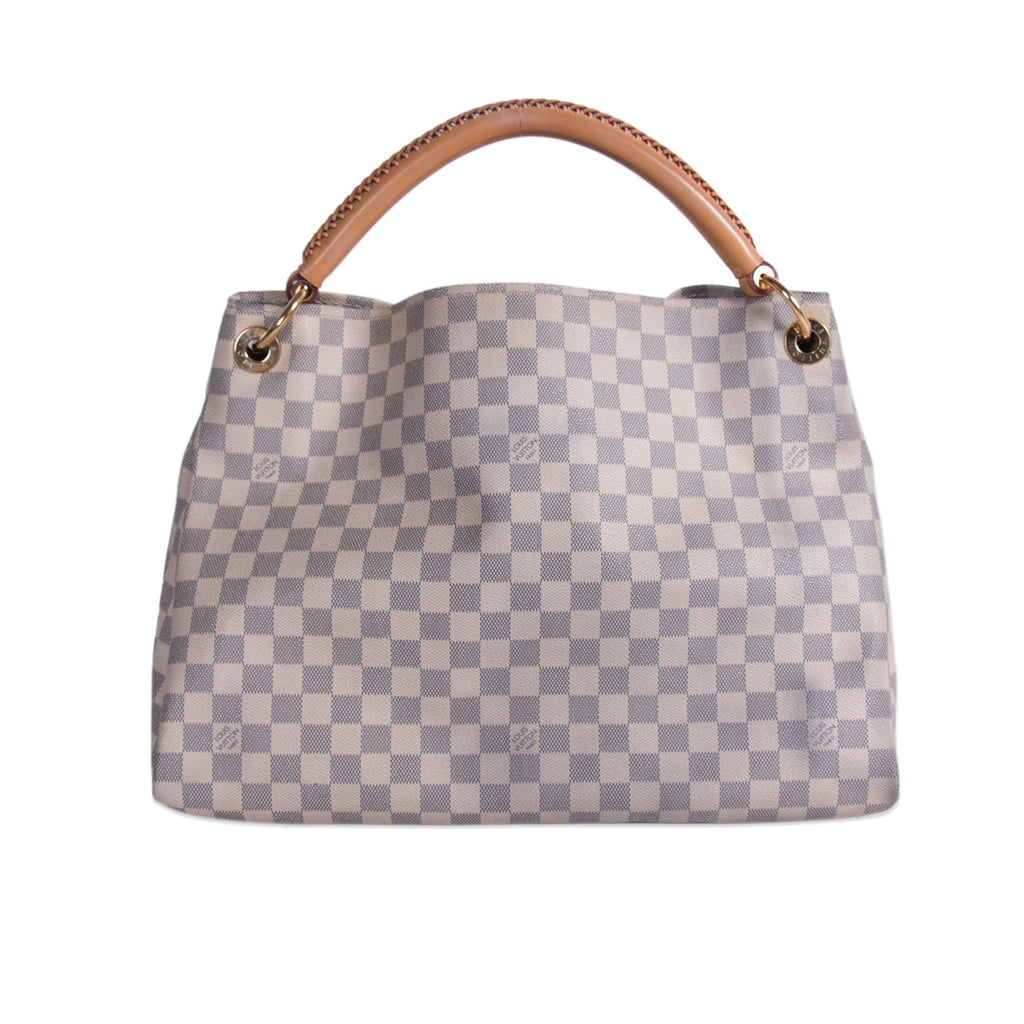 Louis Vuitton Damier Azur Artsy MM just in!! Call us at