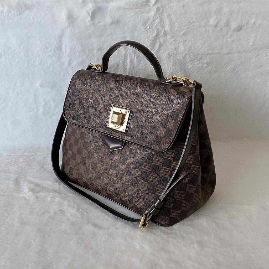 Louis Vuitton Bergamo MM in Damier Ebene in 2023