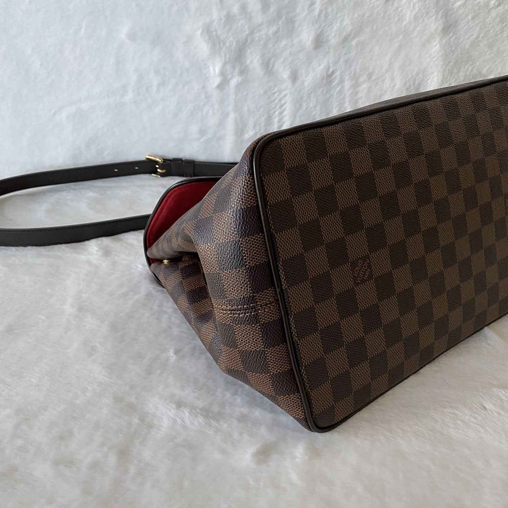 Louis Vuitton Bergamo MM in Damier Ebene in 2023