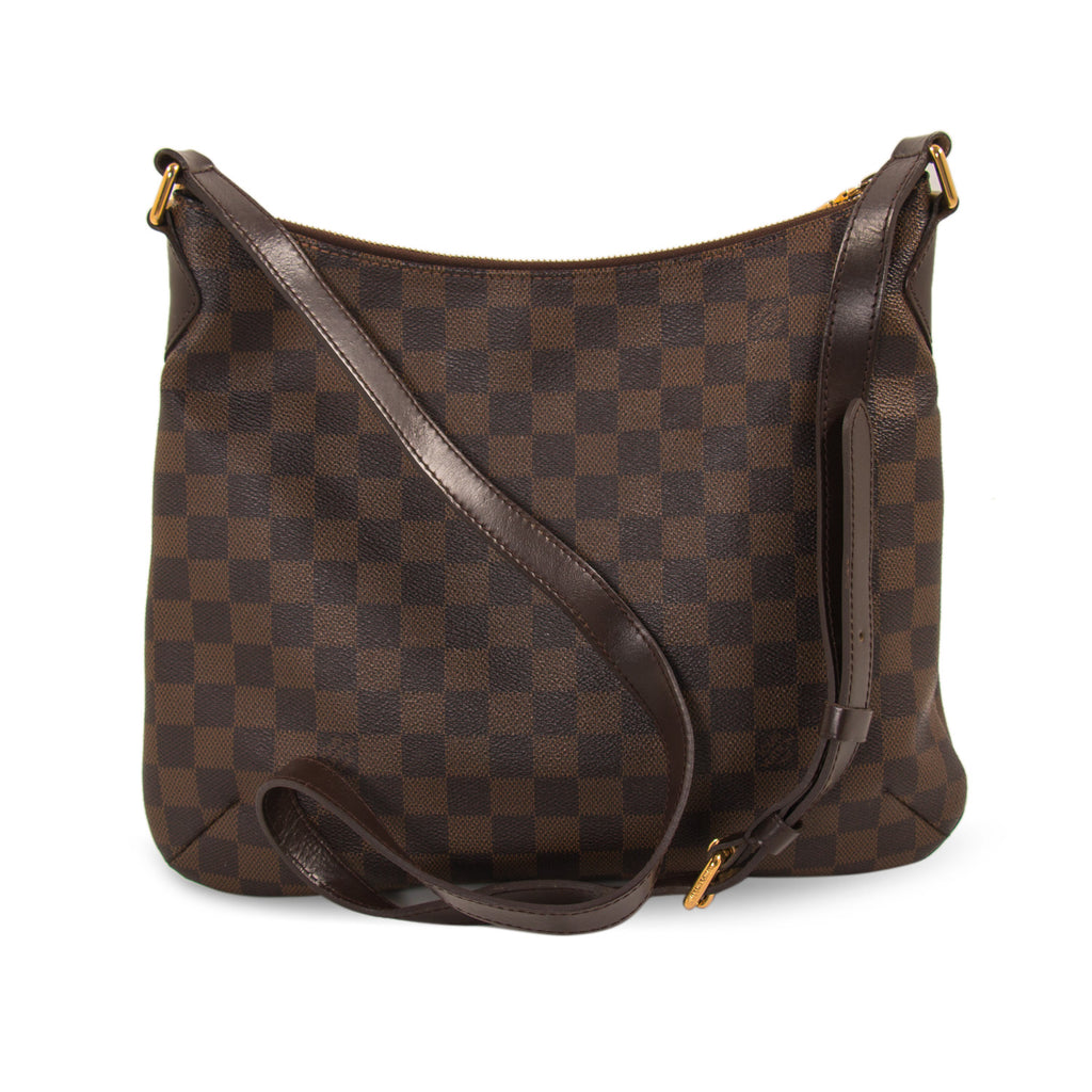 Pre-Owned Louis Vuitton Bloomsbury PM Damier Ebene Crossbody 