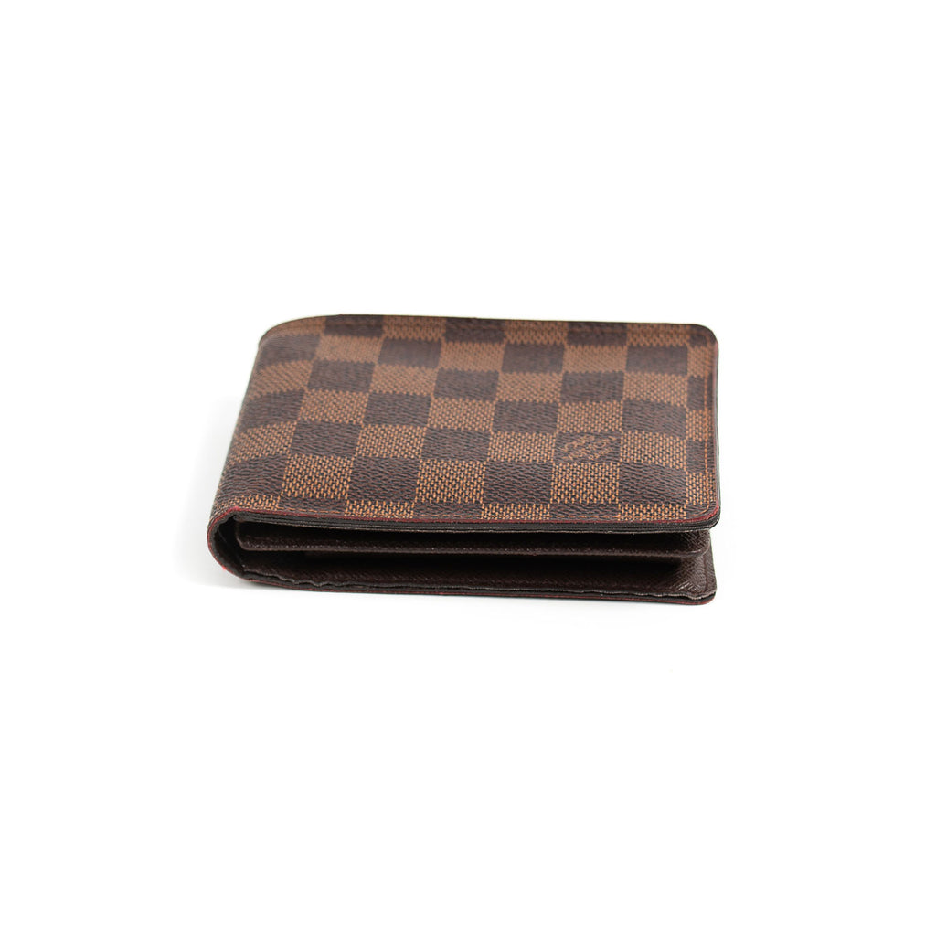 Louis Vuitton Damier Ebene Macro ID Wallet