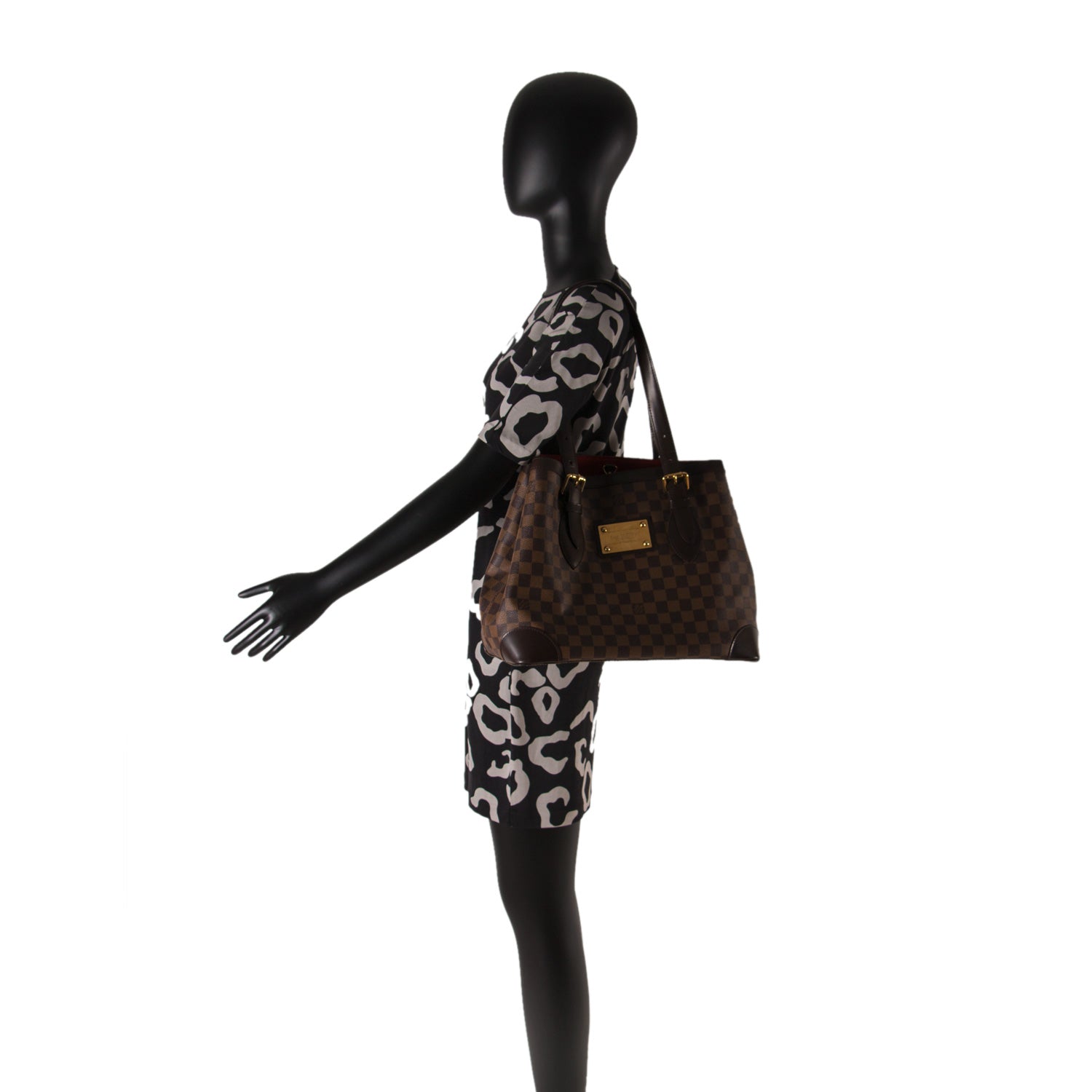 Shop authentic Louis Vuitton Hampstead MM Damier Ebene at revogue for