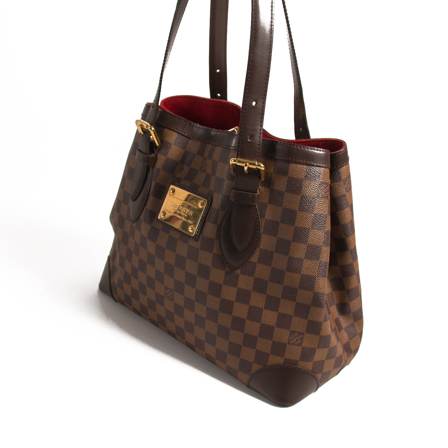 Shop authentic Louis Vuitton Hampstead MM Damier Ebene at revogue for