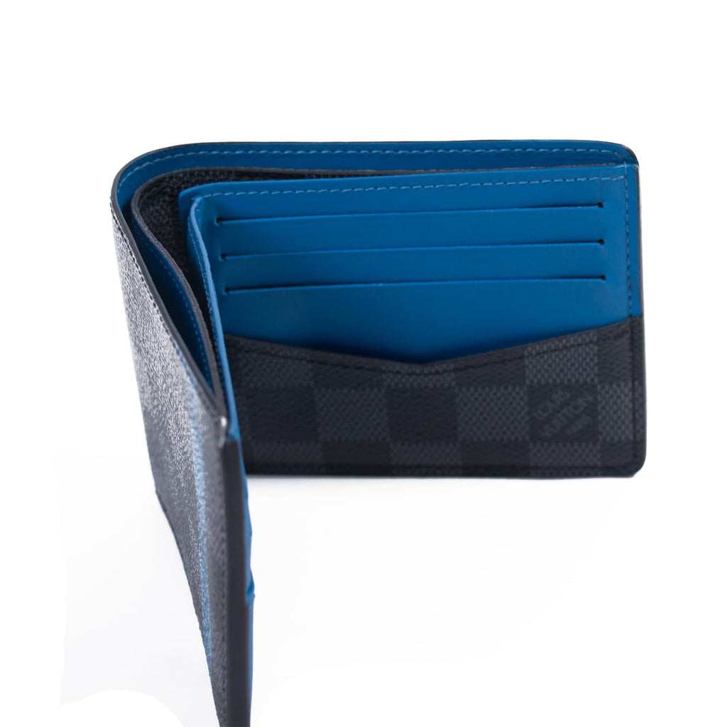 Louis Vuitton Damier Graphite Pattern Leather Multiple Wallet - Black  Wallets, Accessories - LOU781479