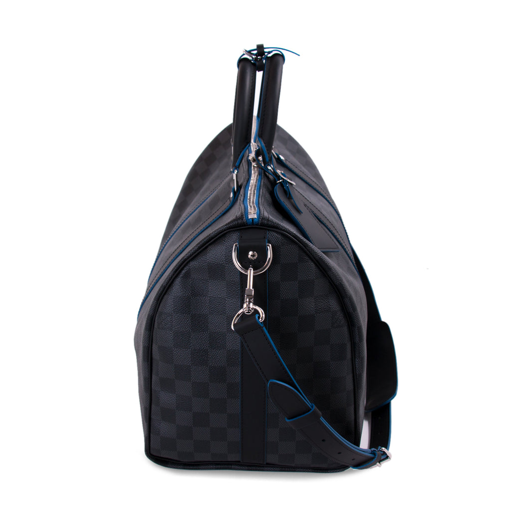 Louis Vuitton Keepall 45 Bandoulière My LV Heritage Personnalisable Damier Graphite