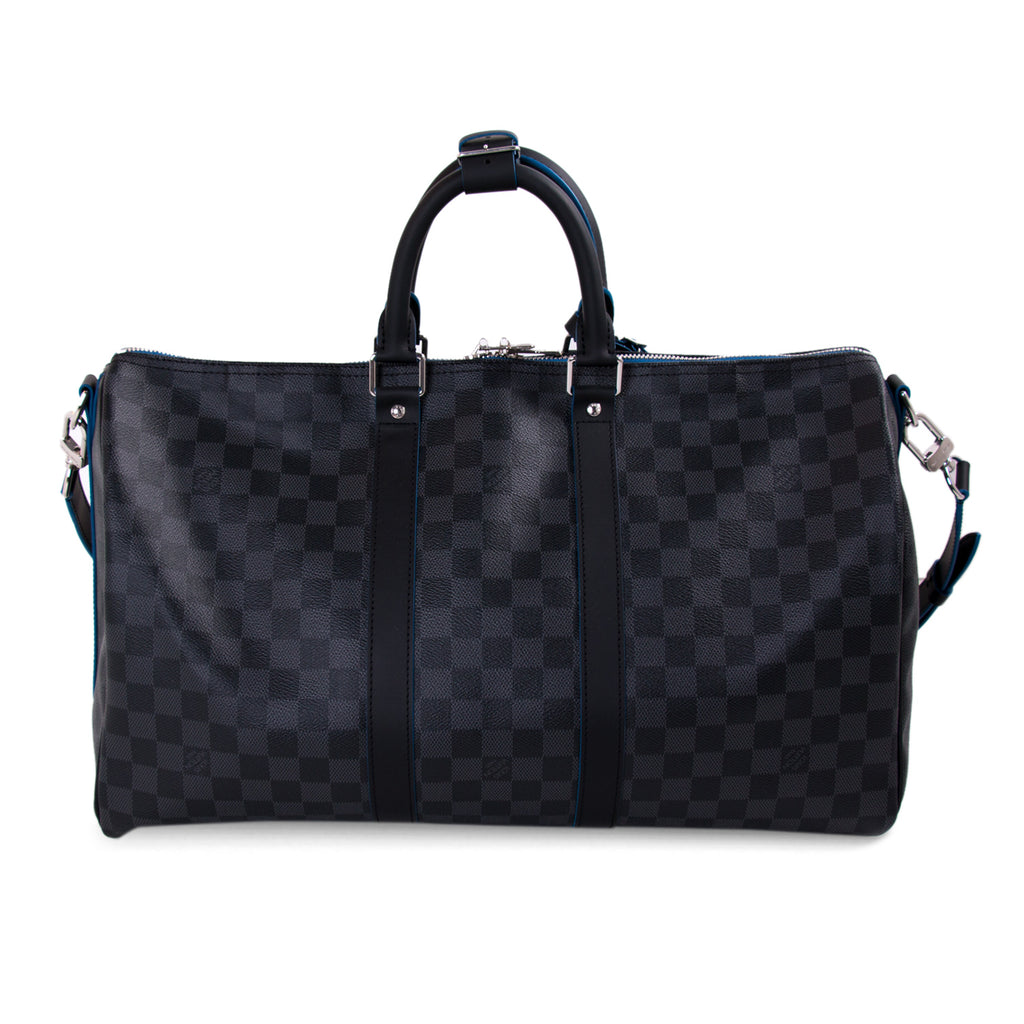 Louis Vuitton Keepall 45 Bandoulière My LV Heritage Personnalisable Damier Graphite