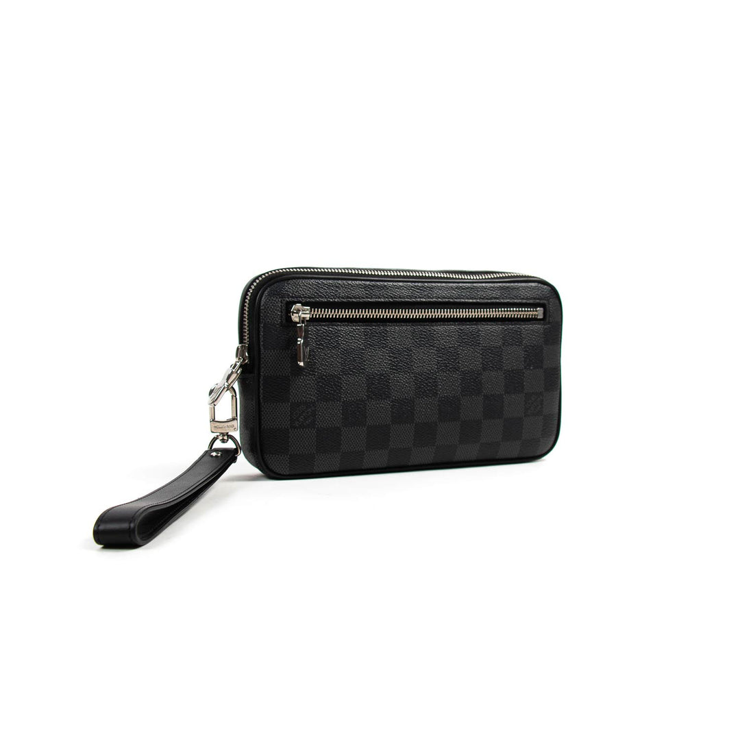 Louis Vuitton Damier Graphite Alpha Clutch Accessories Louis Vuitton - Shop authentic new pre-owned designer brands online at Re-Vogue