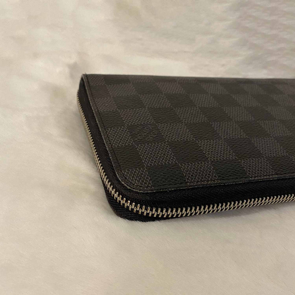 Louis Vuitton Prince Card Holder With Bill Clip Damier Graphite Gray for Men