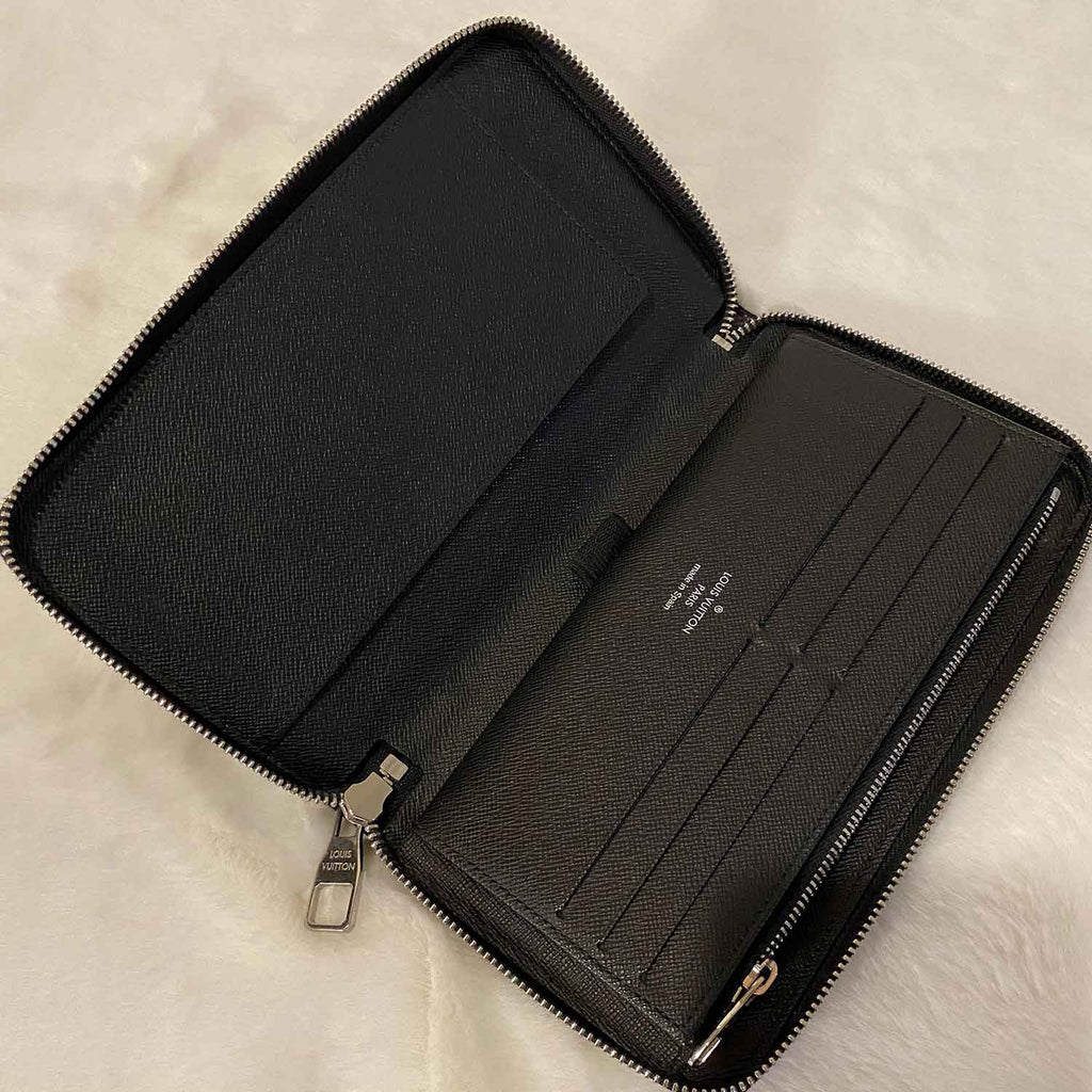 Louis Vuitton Prince Card Holder with Bill Clip Damier Graphite Gray