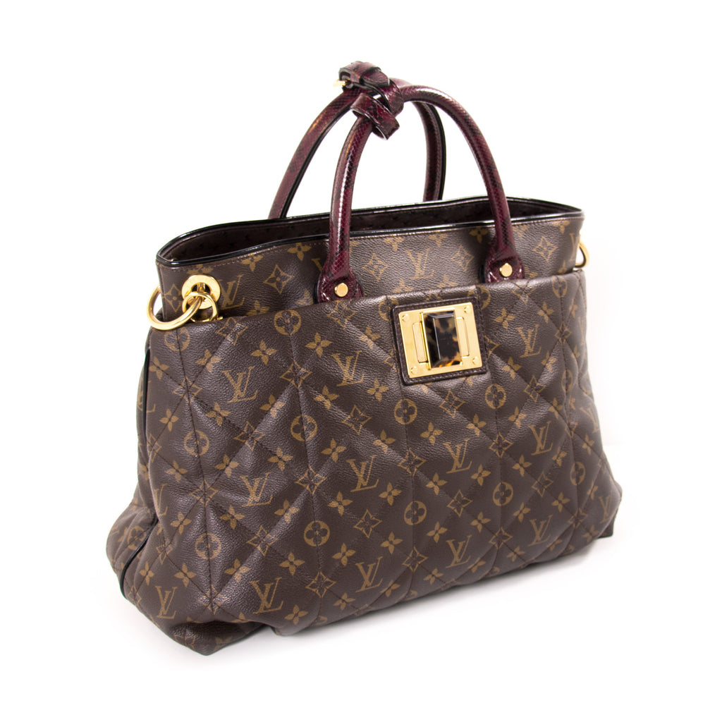 LOUIS VUITTON Etoile GM Exotique Monogram Tote Shoulder Bag Brown-US