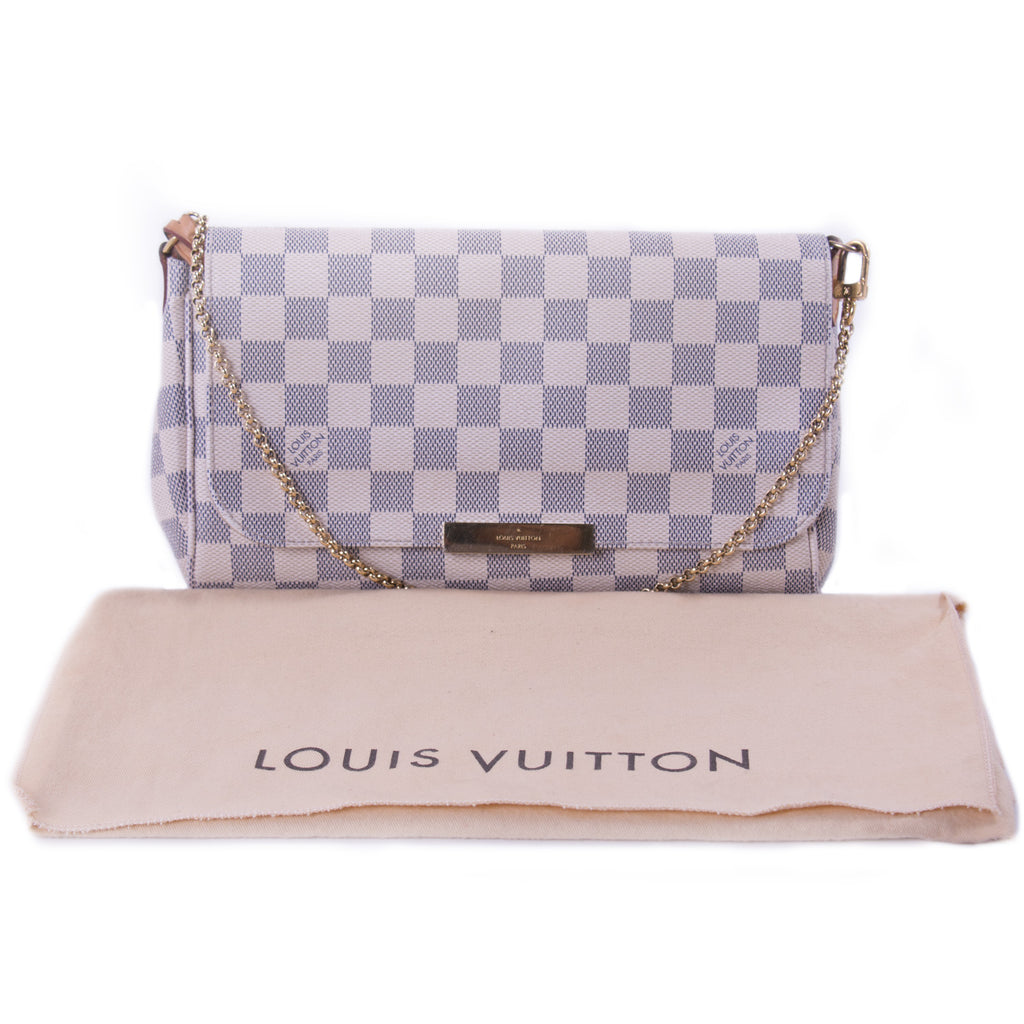 Louis Vuitton Damier Azur Favorite MM Bags Louis Vuitton - Shop authentic new pre-owned designer brands online at Re-Vogue