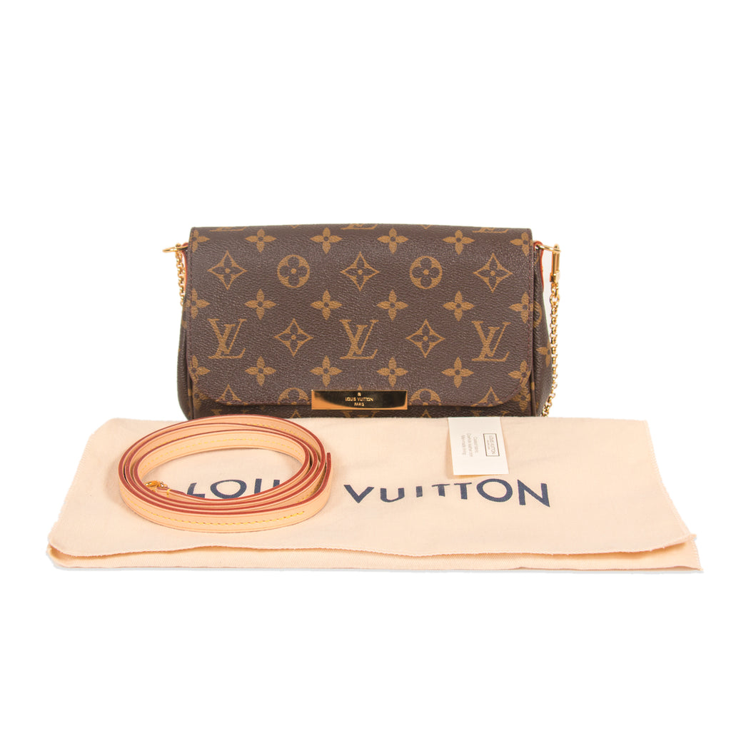 LOUIS VUITTON Monogram Favorite PM Shoulder Bag Pouch M40718 LV Auth 29892  Cloth ref.600007 - Joli Closet