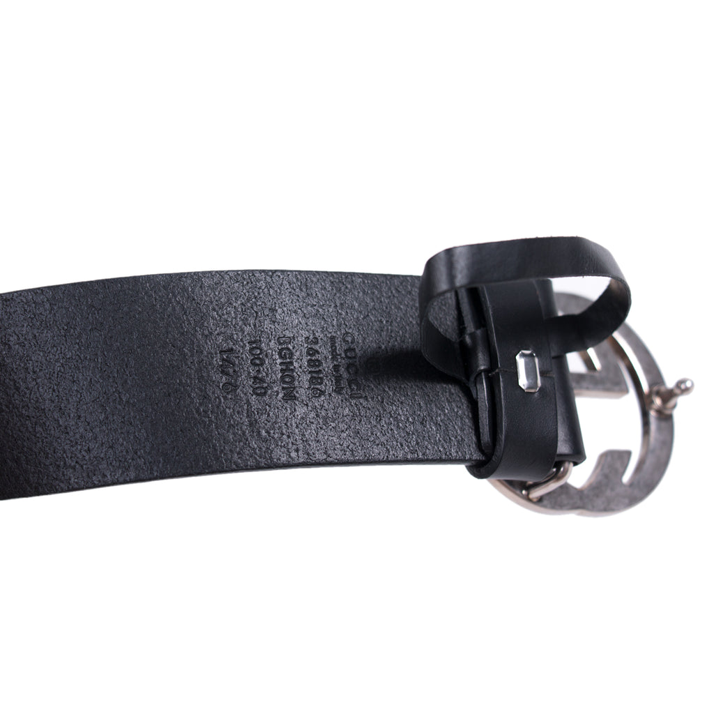 Gucci GG Interlocking Leather Belt Accessories Gucci - Shop authentic new pre-owned designer brands online at Re-Vogue