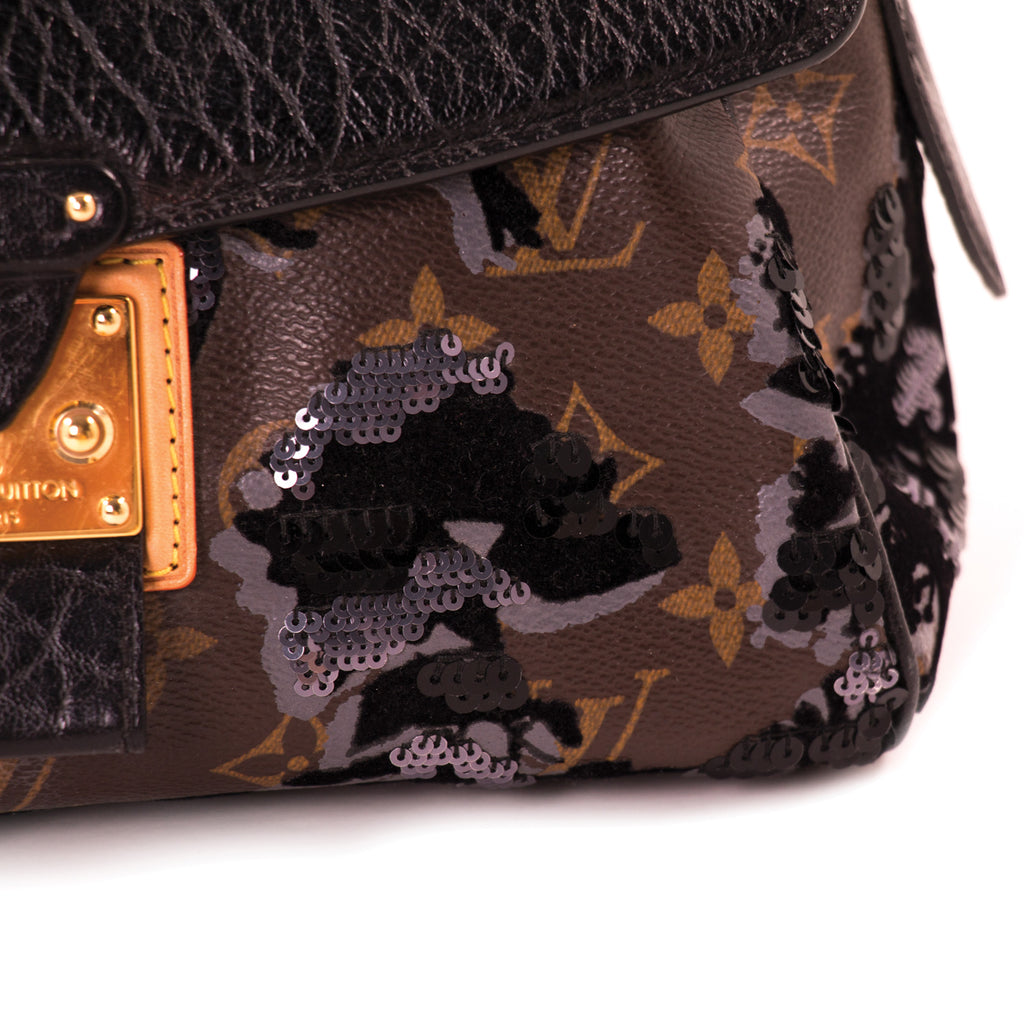 M51226 – dct - Monogram - Jeune - MM - Louis - LOUIS VUITTON Fleur De Jais  Carrousel Monogram Leather Satchel Bag Black - Fille - Bag - ep_vintage  luxury Store - Vuitton - Shoulder