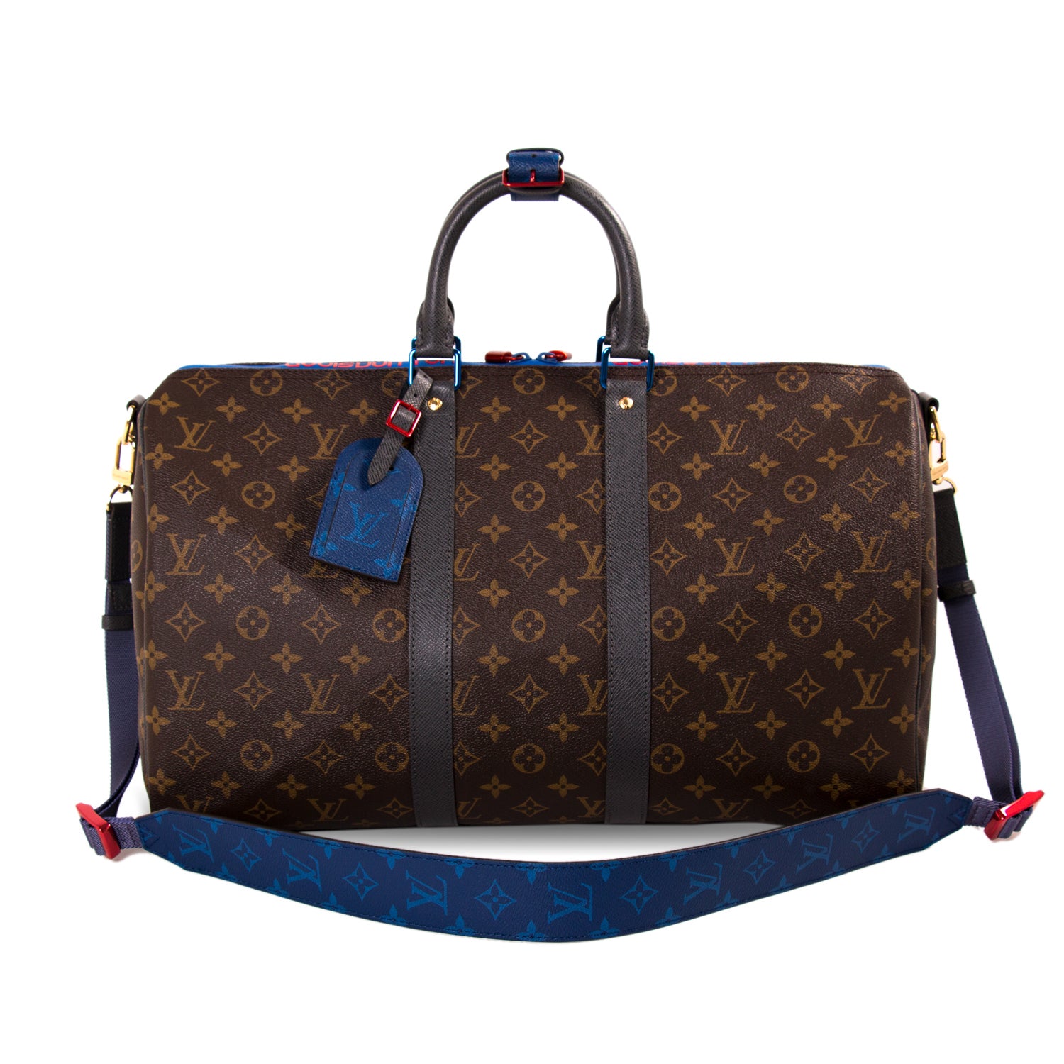 Louis Vuitton Keepall 45 Bandoulière Monogram Outdoor – revogue