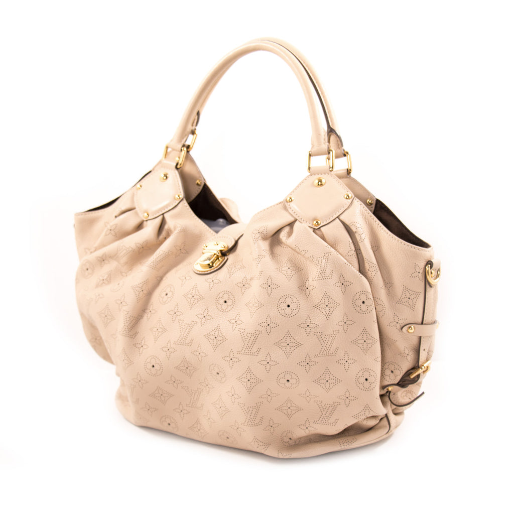 LOUIS VUITTON Sandy Monogram Mahina Leather XL Bag - OneLuxury