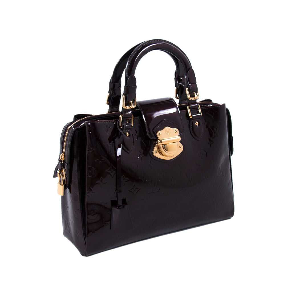 Louis Vuitton Amarante Monogram Vernis Melrose Avenue Bag, Pre Loved