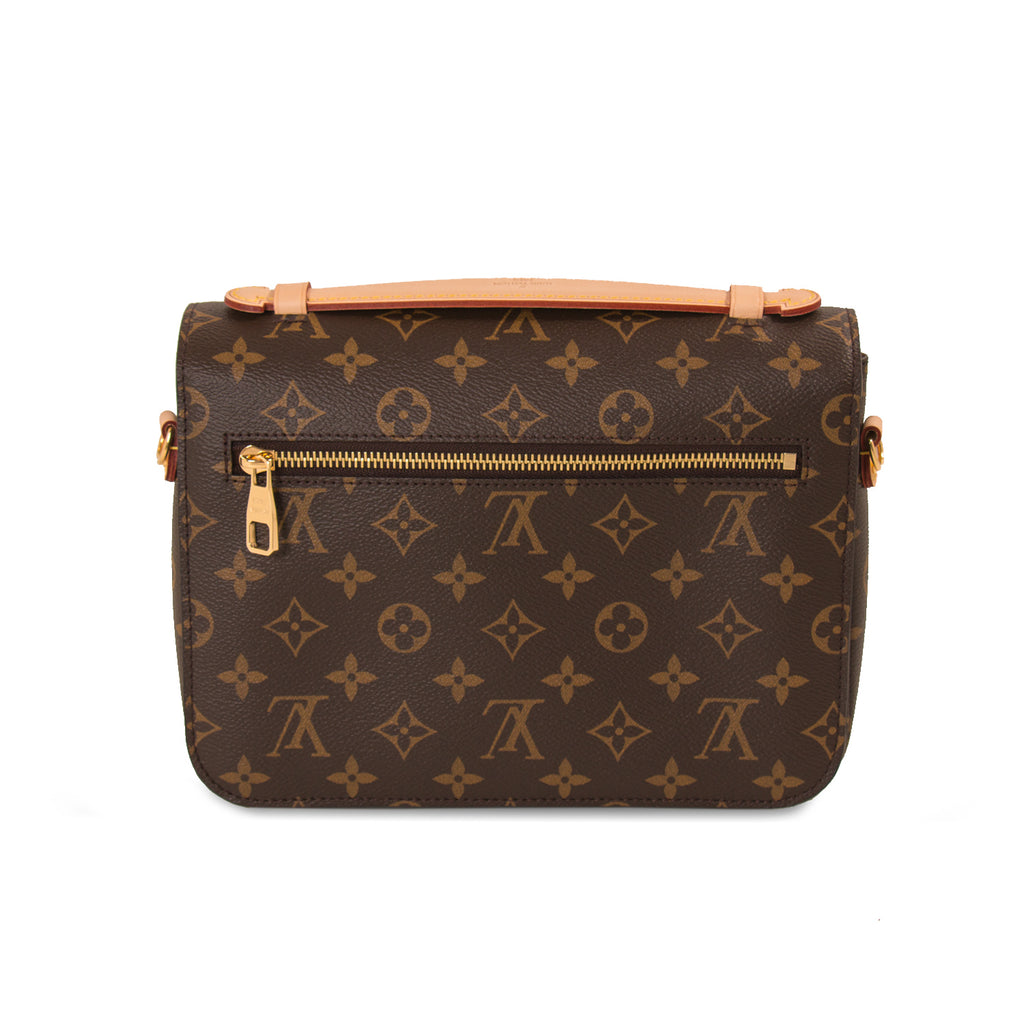 AUTHENTIC Louis Vuitton Pochette Metis Monogram PREOWNED (WBA993) – Jj's  Closet, LLC